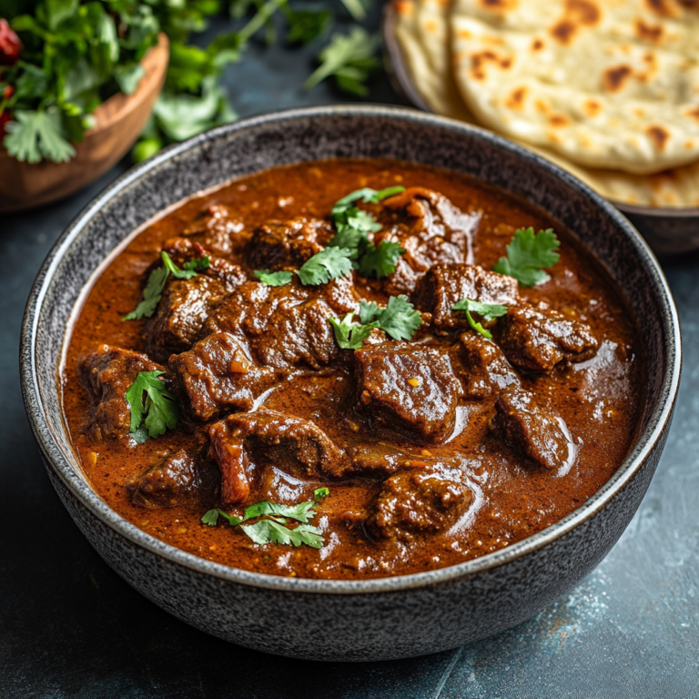Würziges Rindfleisch-Curry mit Kardamom & Ingwer lecker