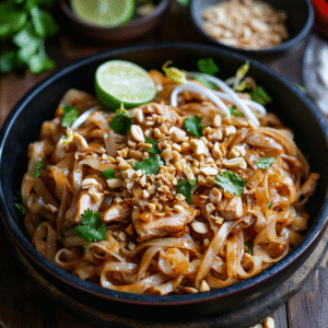 Puten-Pad Thai – Leicht & Aromatisch in 30 Minuten!
