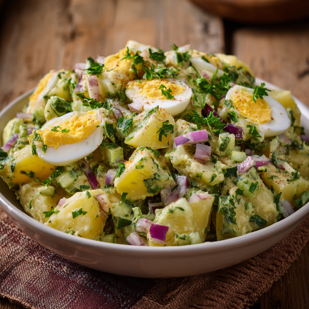 Cremiger Südstaaten-Kartoffelsalat