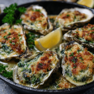 Oysters Rockefeller