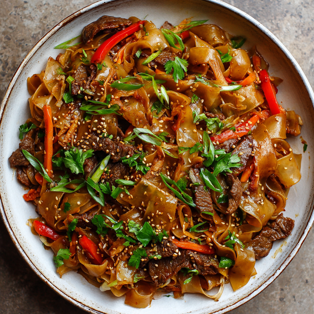 Rindfleisch-Chow-Fun