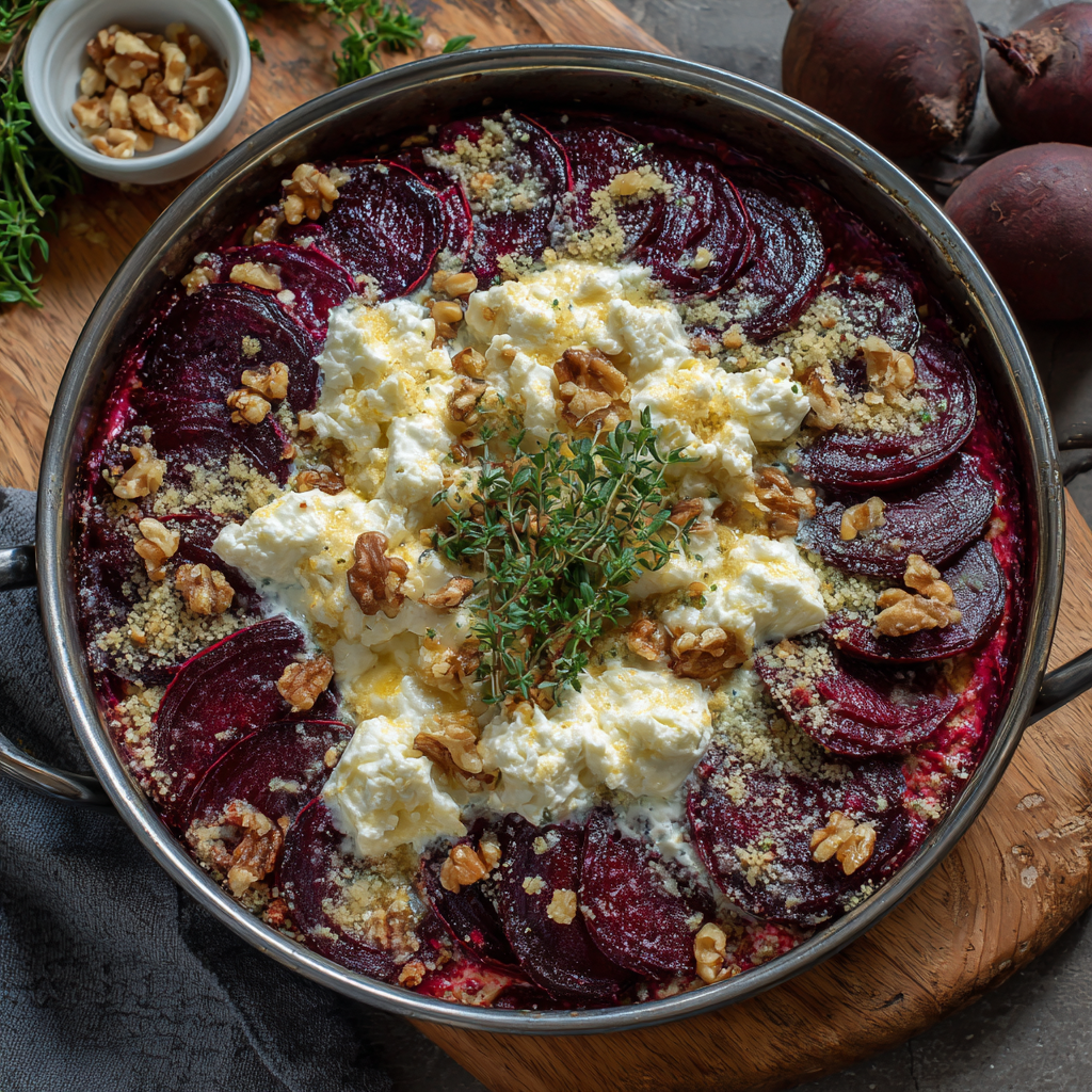 Rote-Bete-Gratin