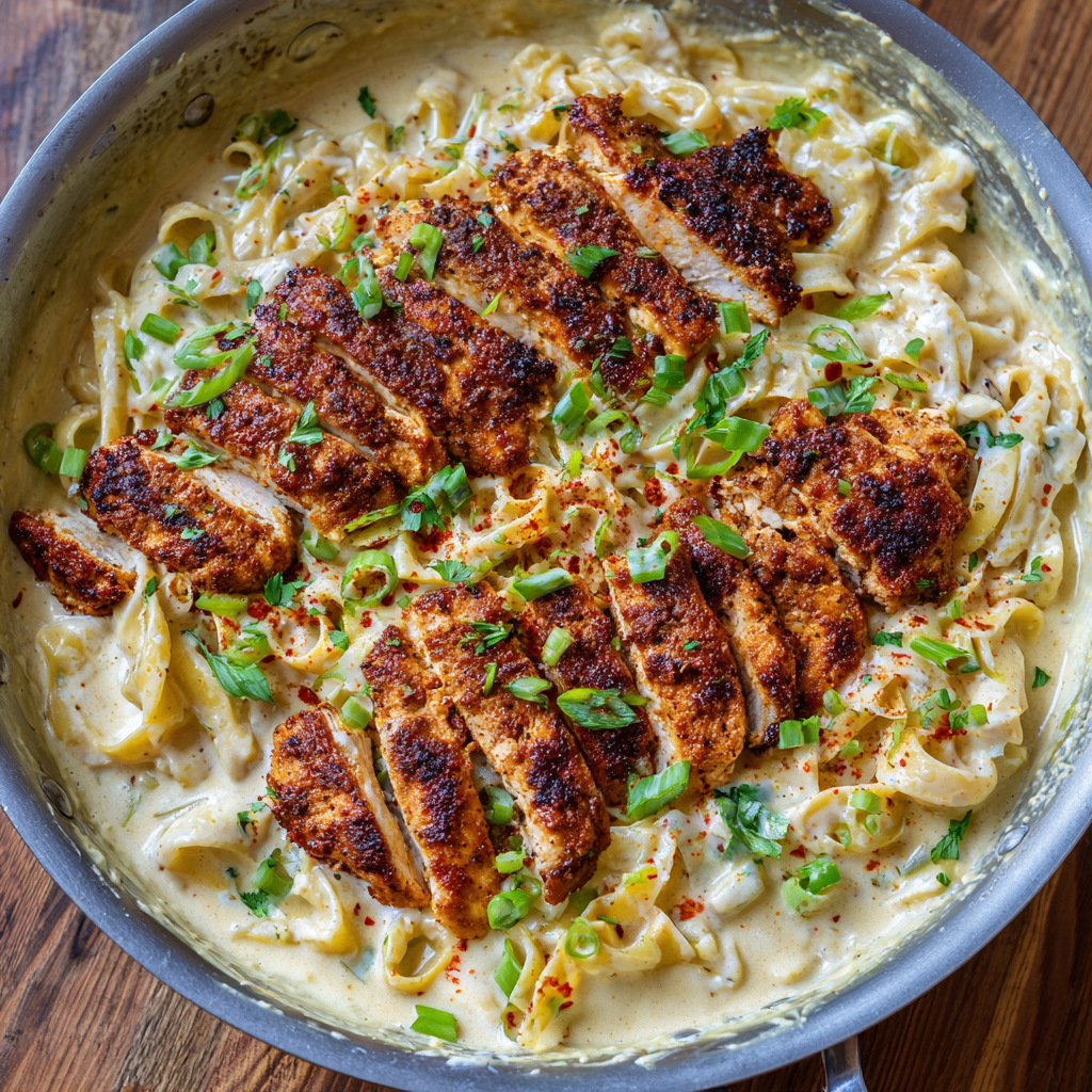 Cajun Chicken Alfredo