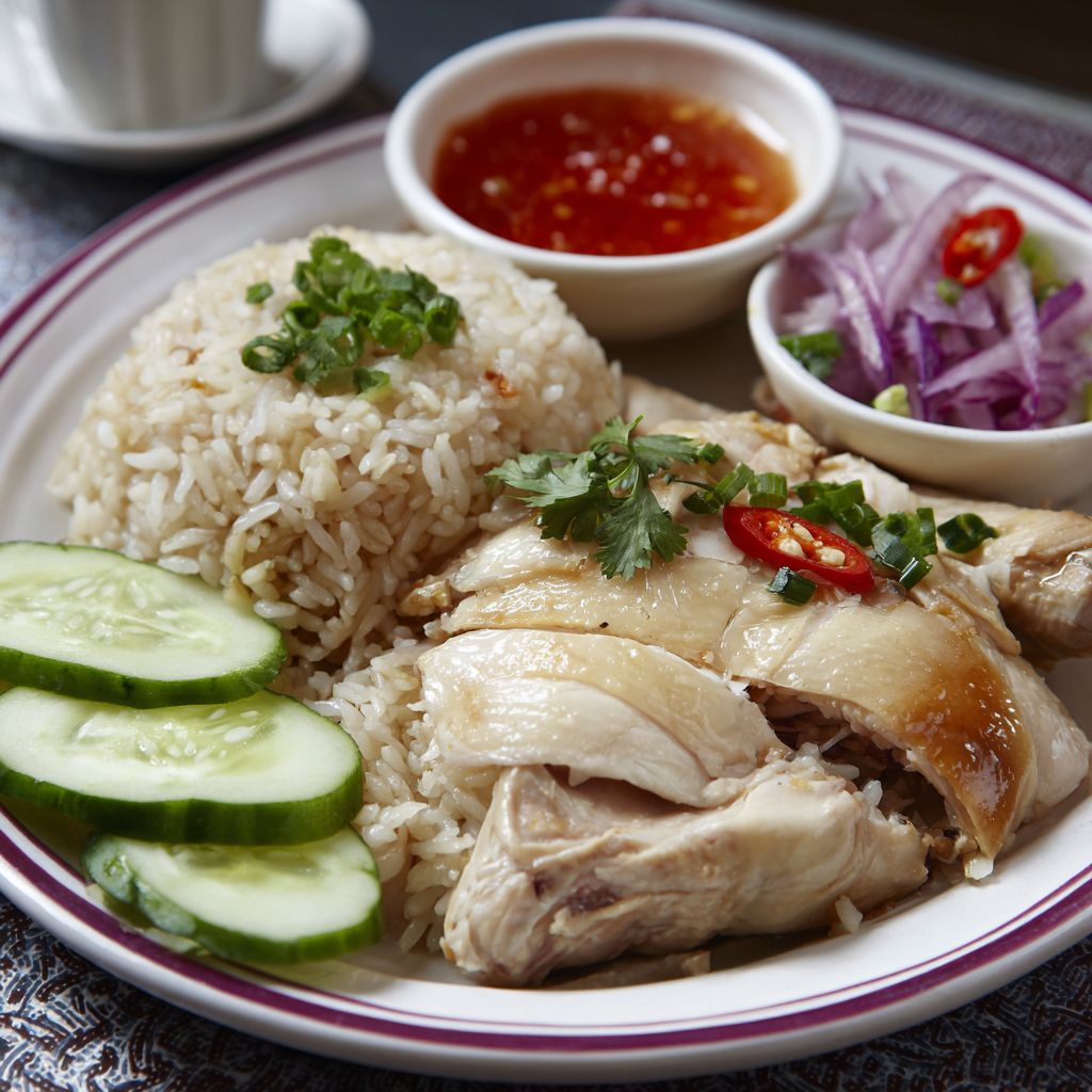 Hainanese Chicken Rice