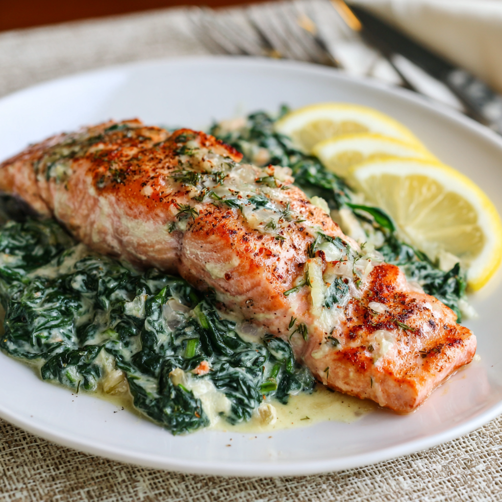  Lachs-Spinat-Rezept