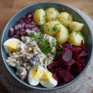 Skandinavischer Heringssala