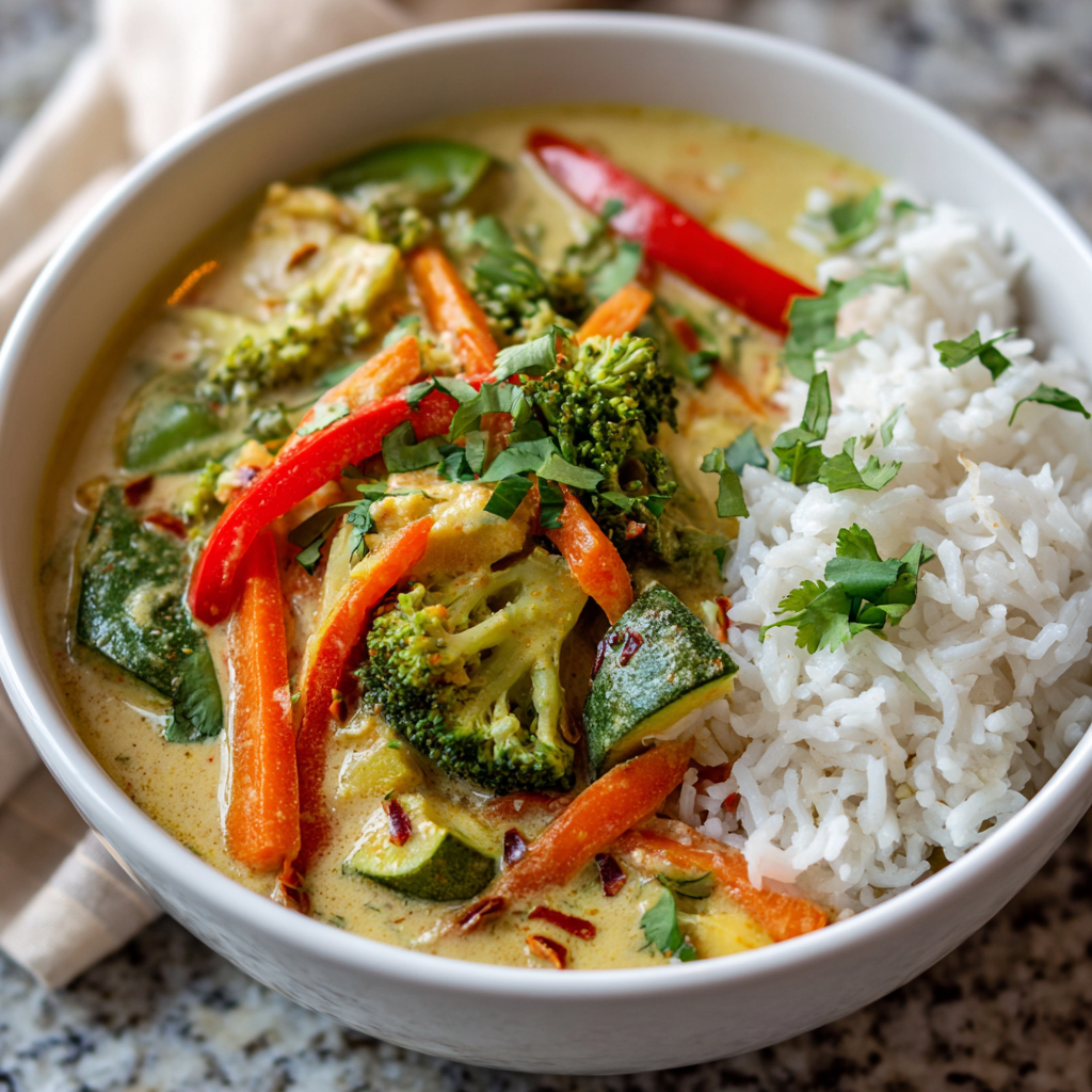  vegetarische Thai-Curry