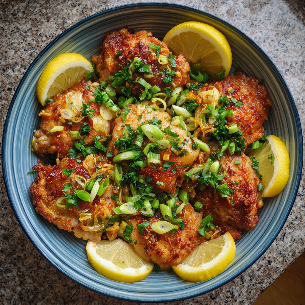 Hähnchen mit Zitrone