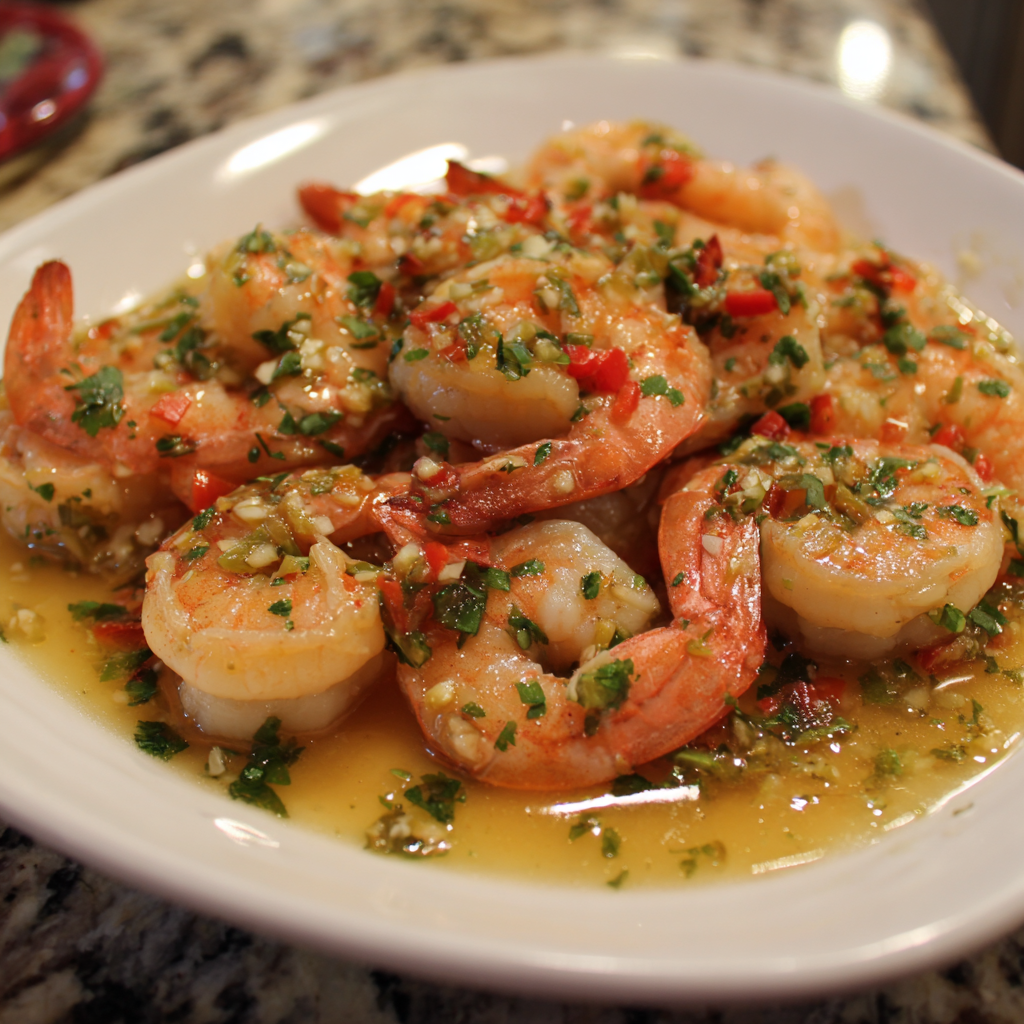 Camarones al Ajillo