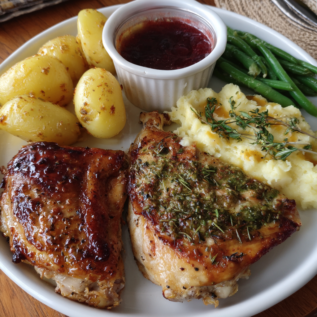 goldbraunes Hähnchen