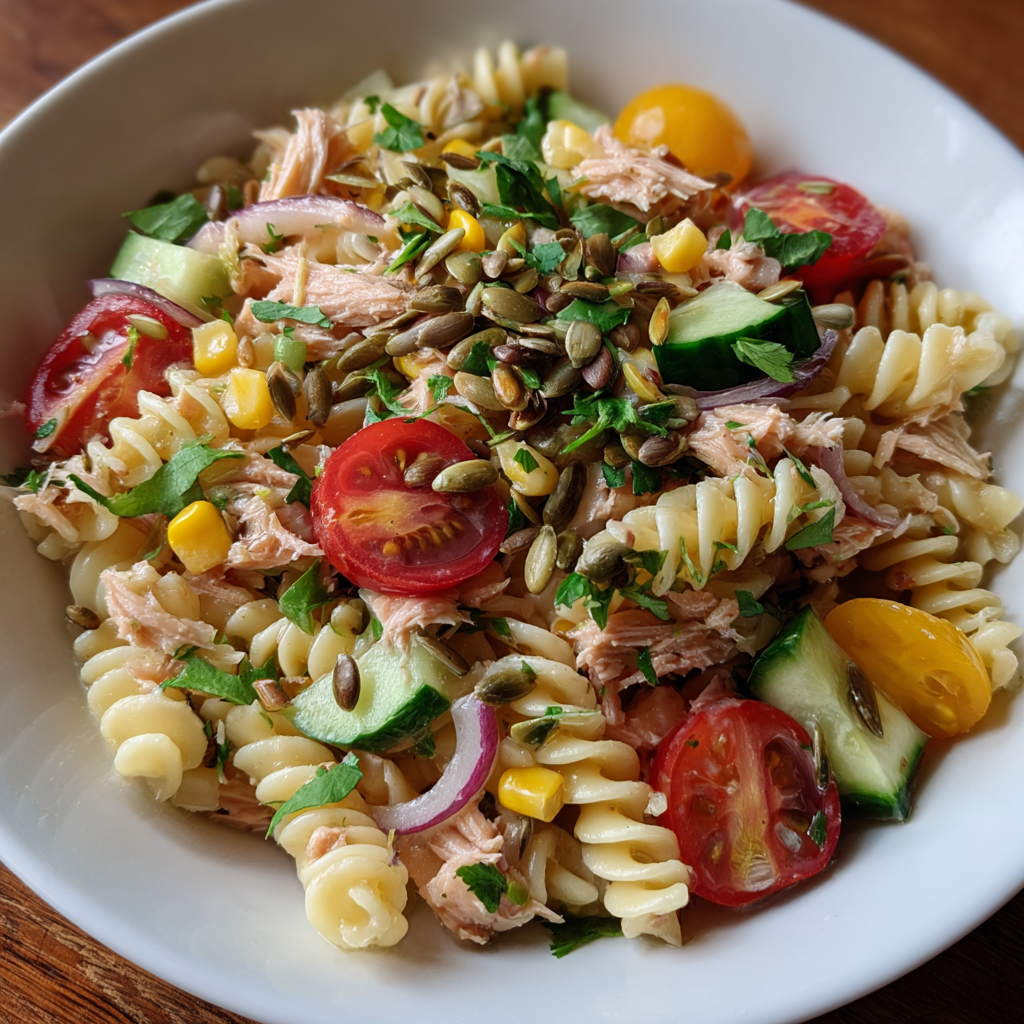 Nudelsalat mit Thunfisch