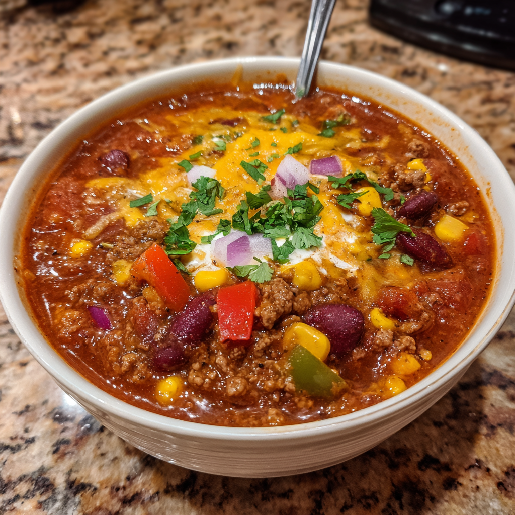Hackfleisch-Mais-Chili