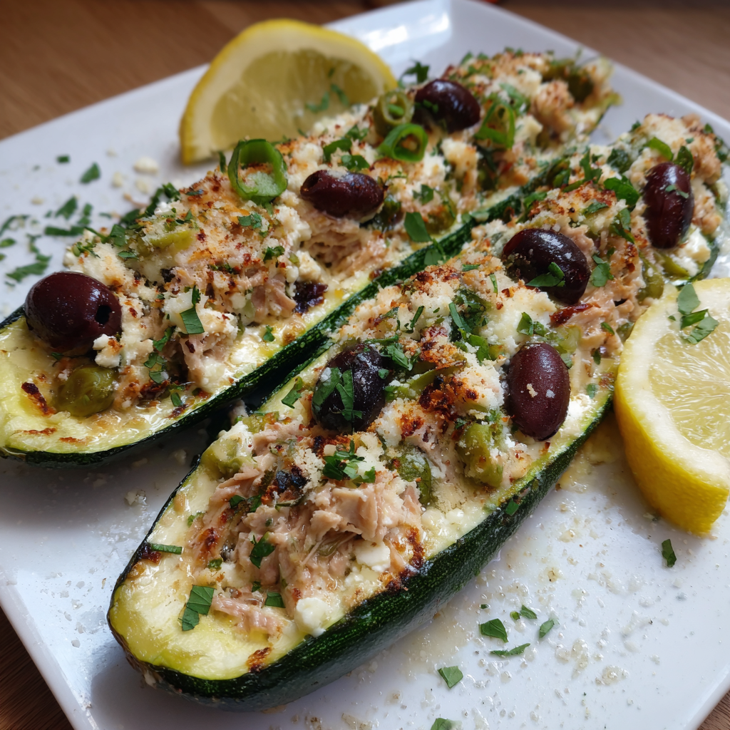 Zucchini mit Thunfisch
