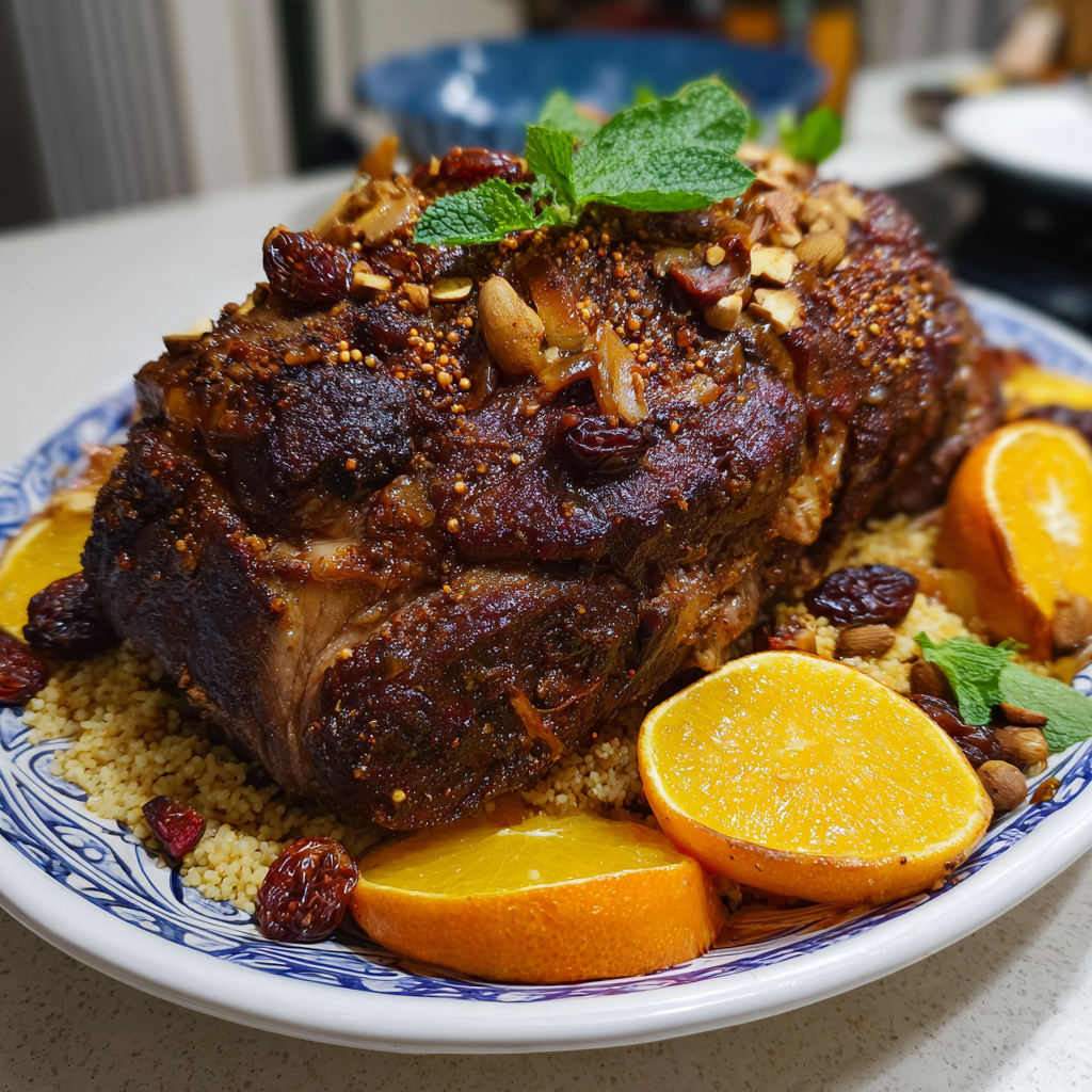 Schmorbraten mit Orangen