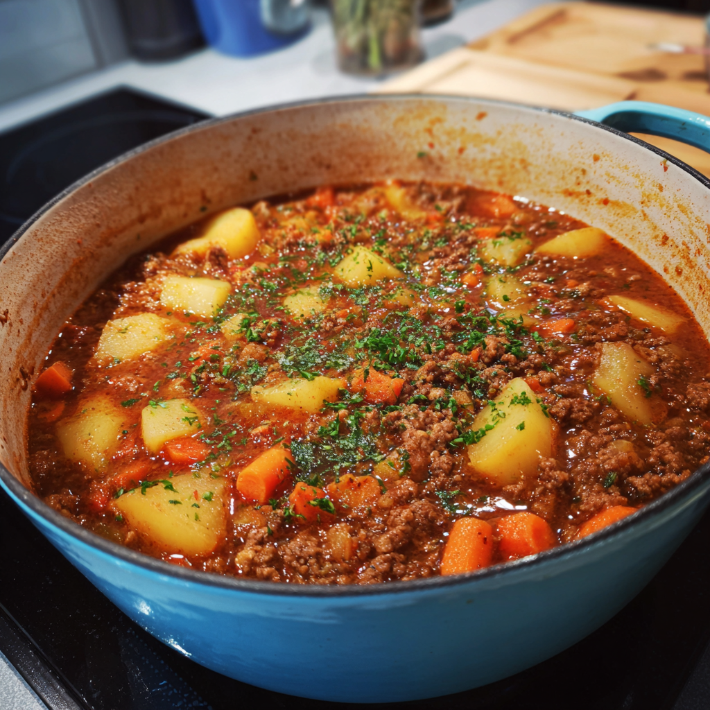 Karotten-Kartoffel-Hackfleisch