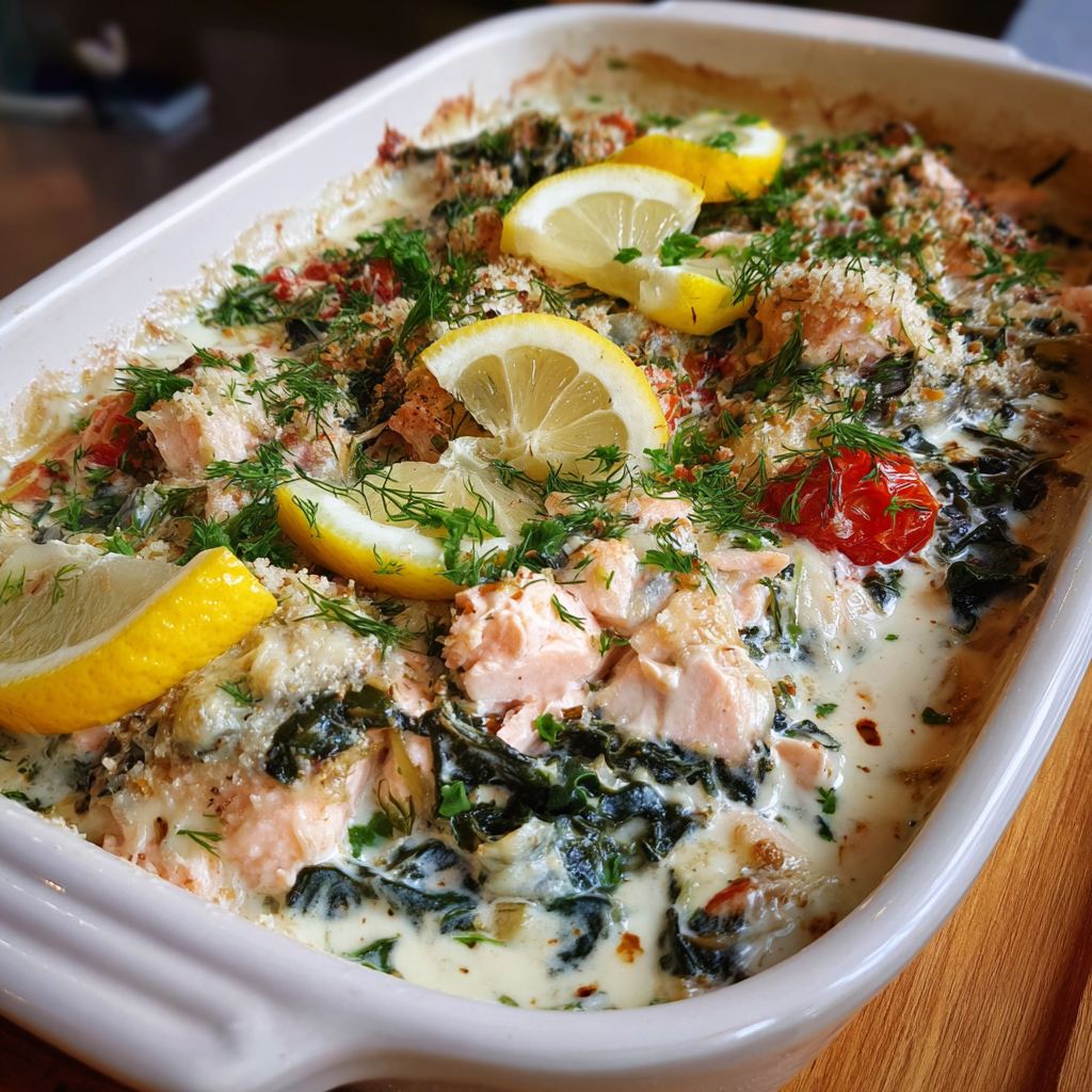 Mangold-Fisch-Auflauf