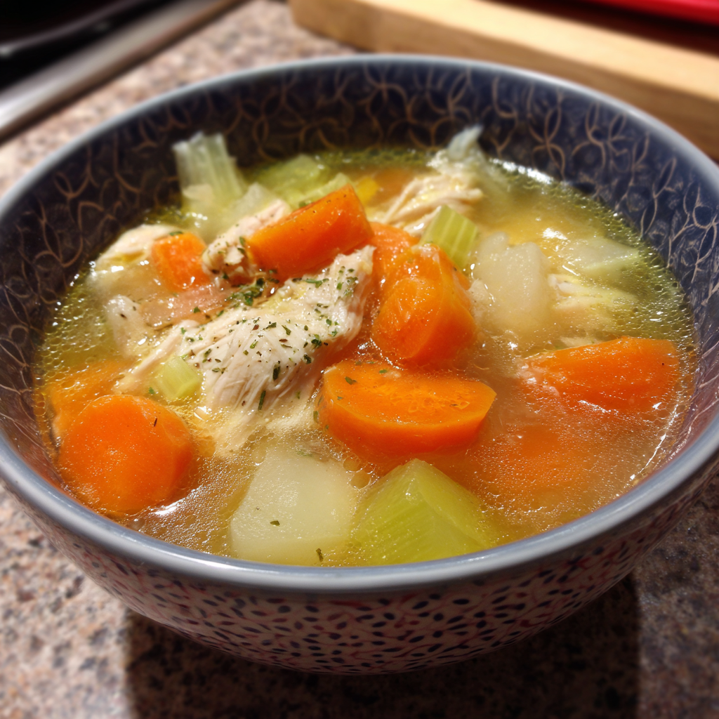 Hühnersuppe für Kleinkinder