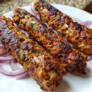 Chicken Seekh Kebabs