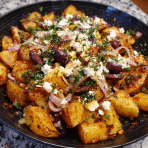kartoffeln mit Zitrone & Feta