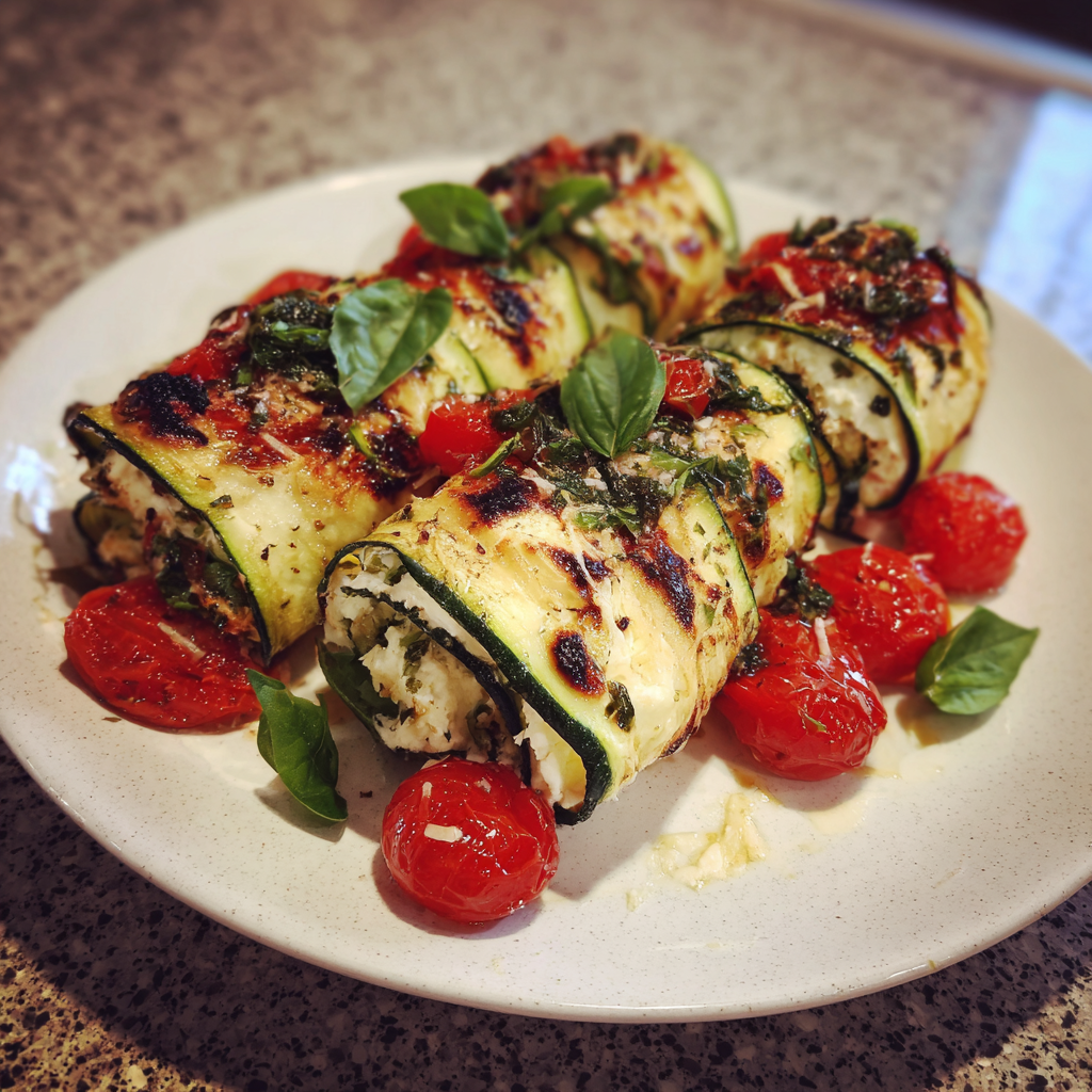 Zucchini-Röllchen