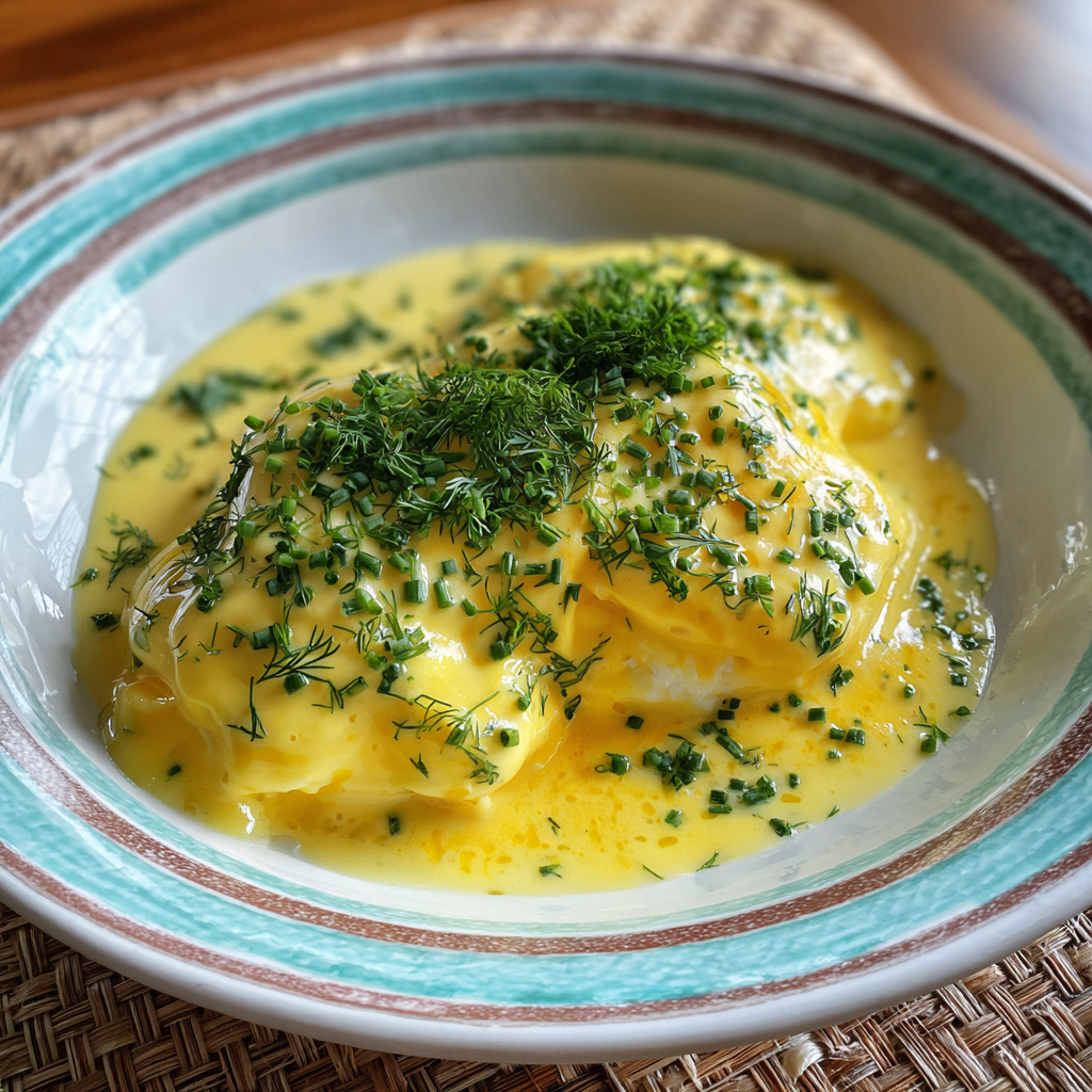 Sauce Hollandaise zu Fisch