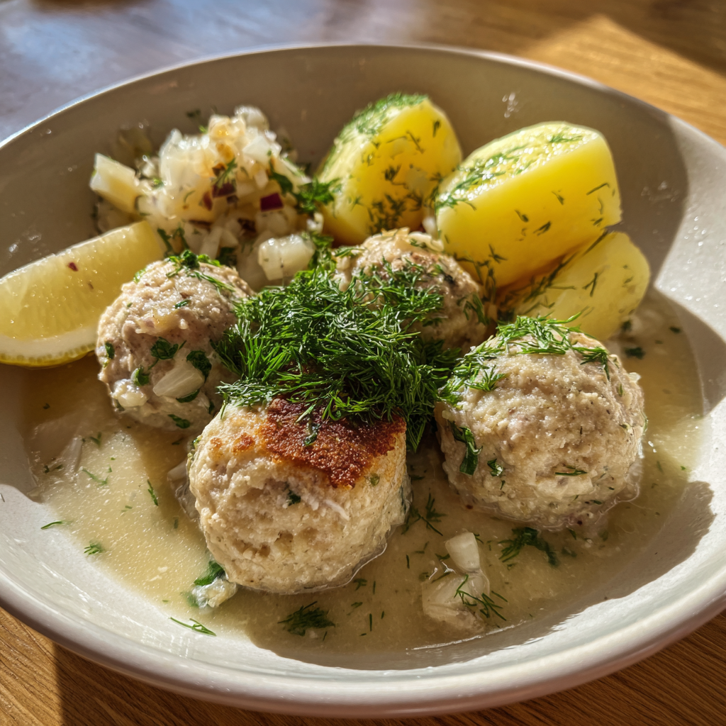 Königsberger Klopse mit Fisch