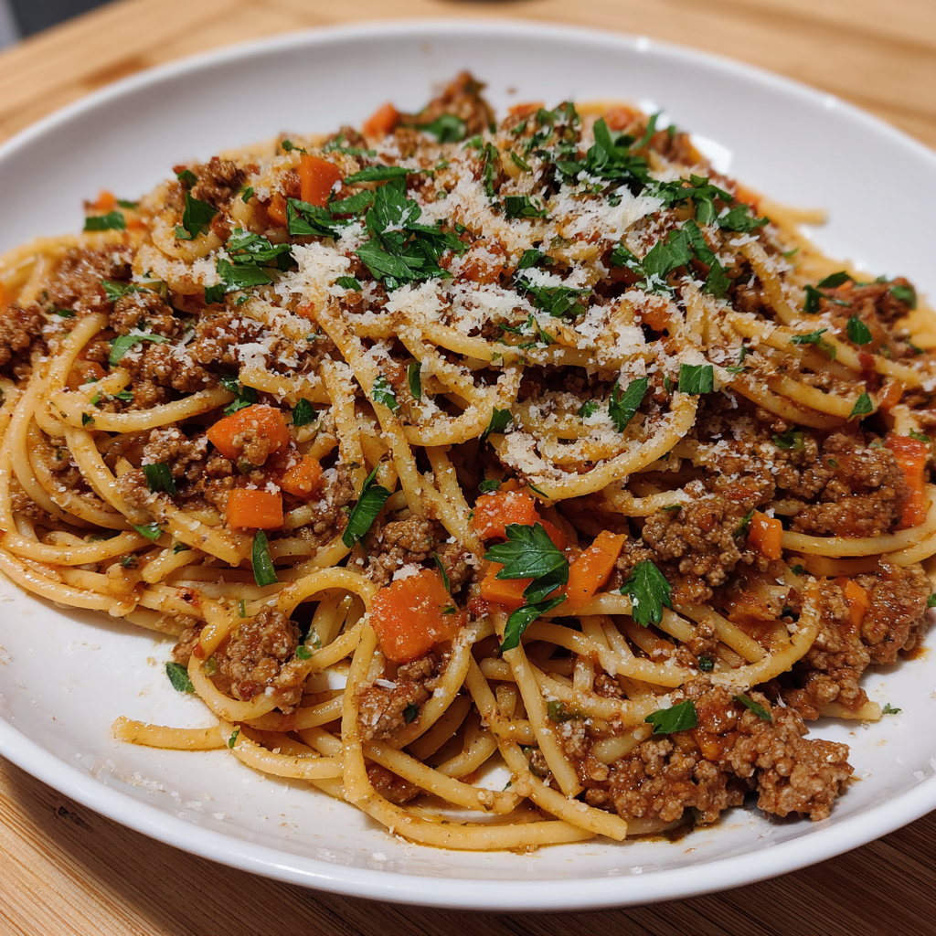 Low-Fat Spaghetti Bolognese