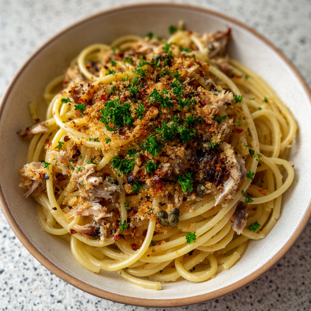 Makrelen-Vorratspasta