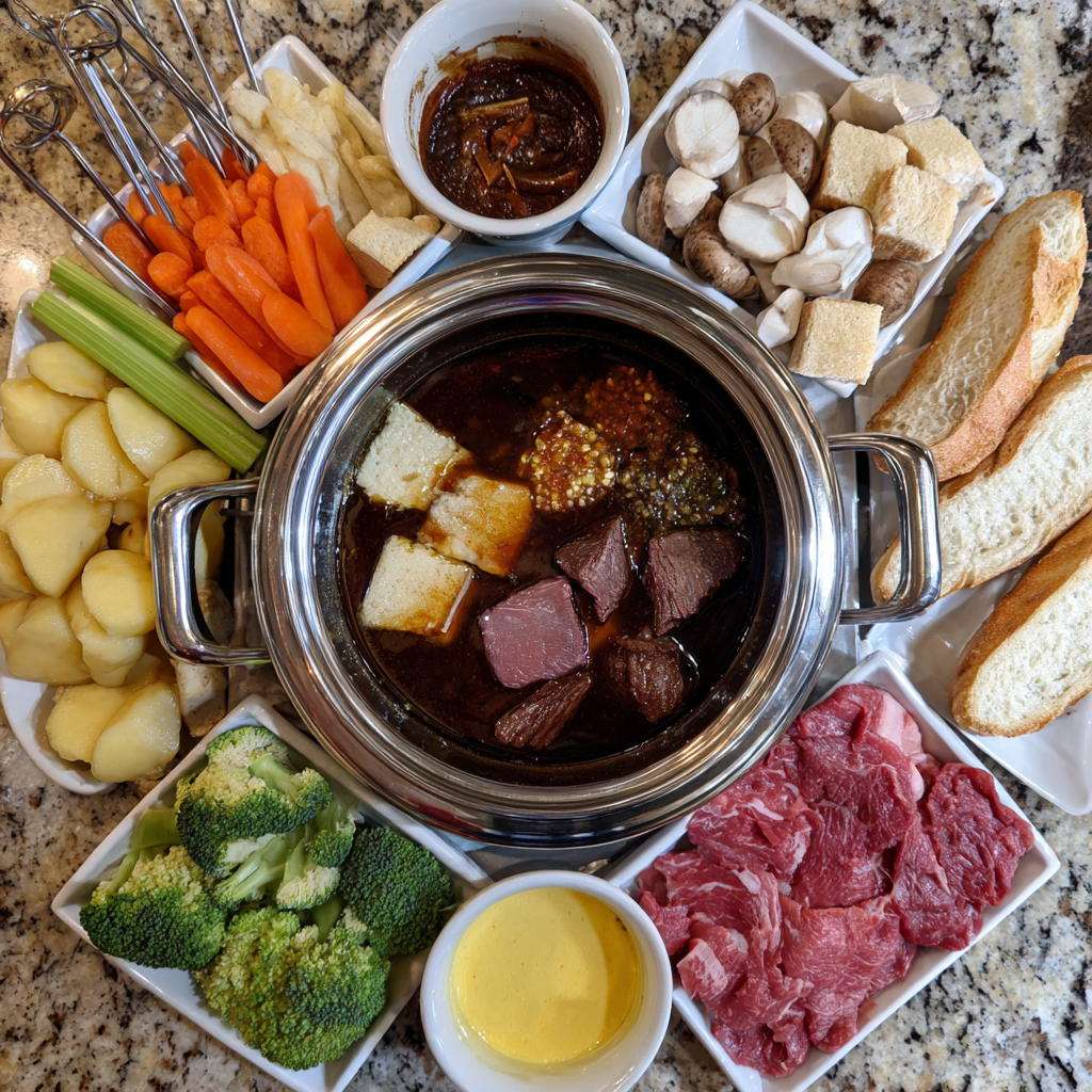 Fleisch fondue