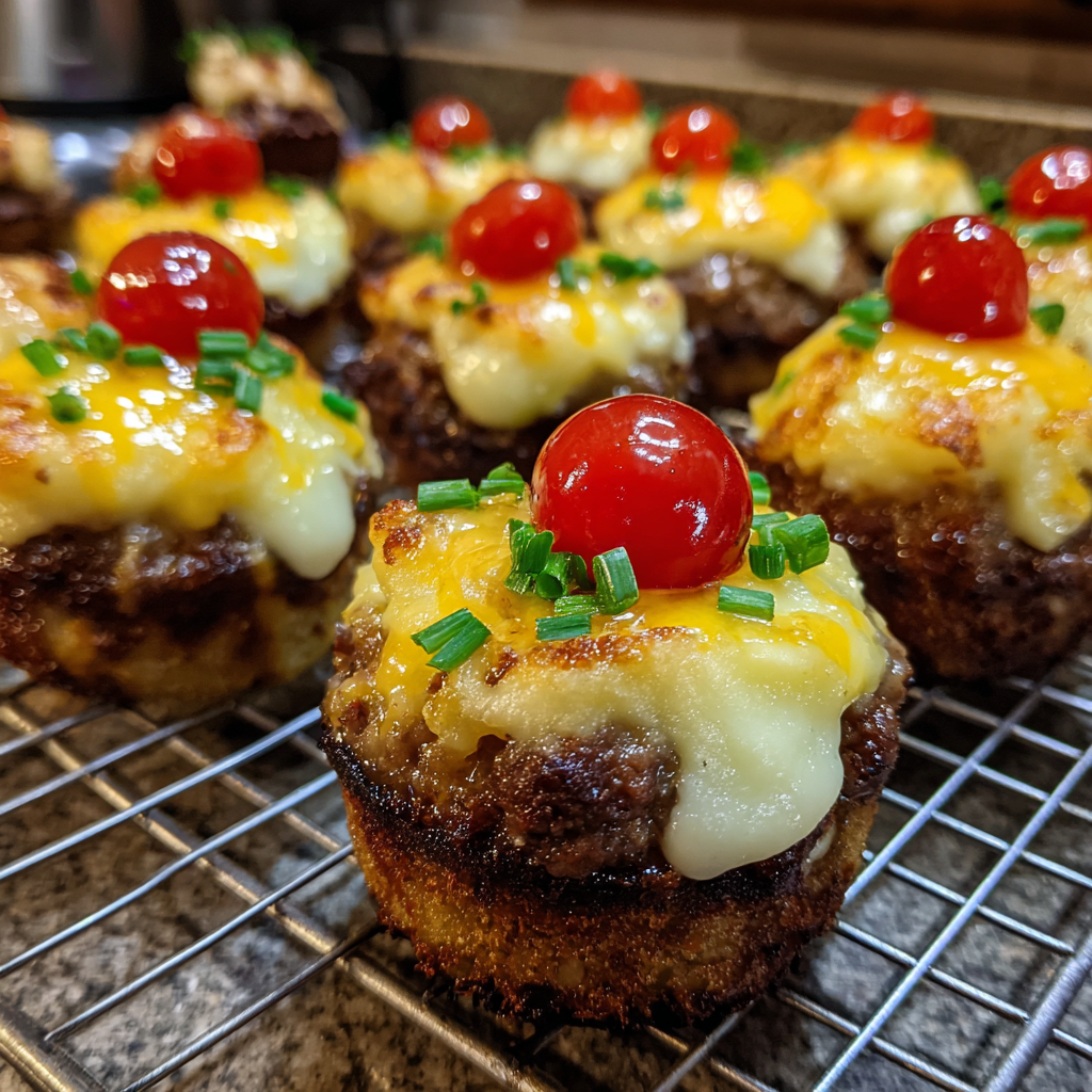 Mini-Hackbraten-Muffins