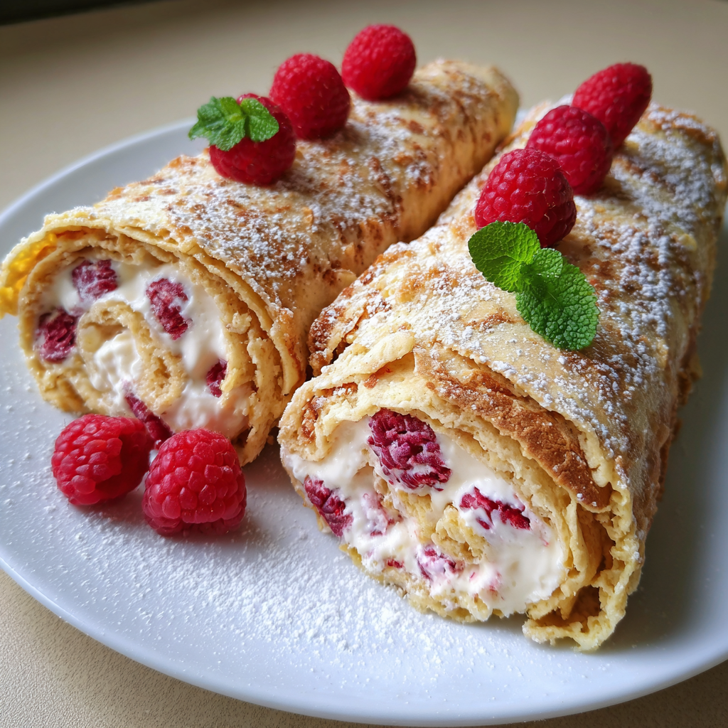 Pfannkuchen röllchen