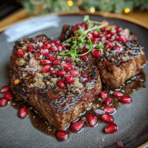 Steak mit gemischten