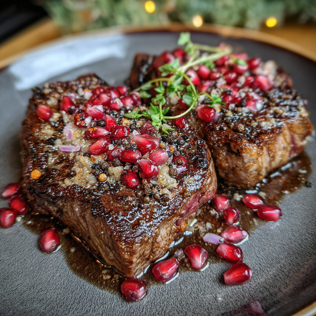 Steak mit gemischten
