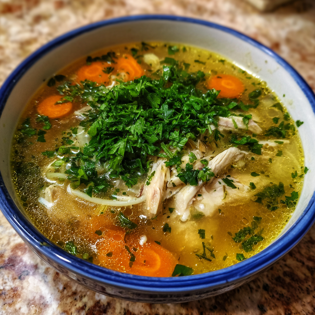 Starke Hühner suppe