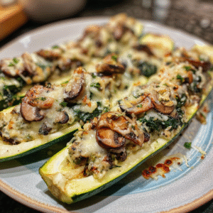 Zucchini-Boote