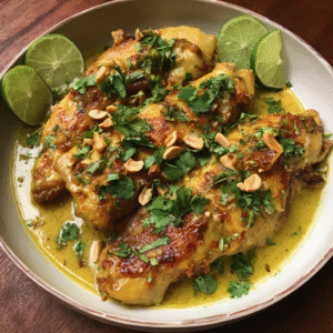 hähnchen mit Zitronengras