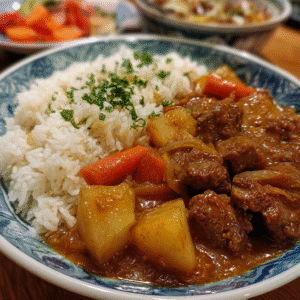Rindfleisch-Curry