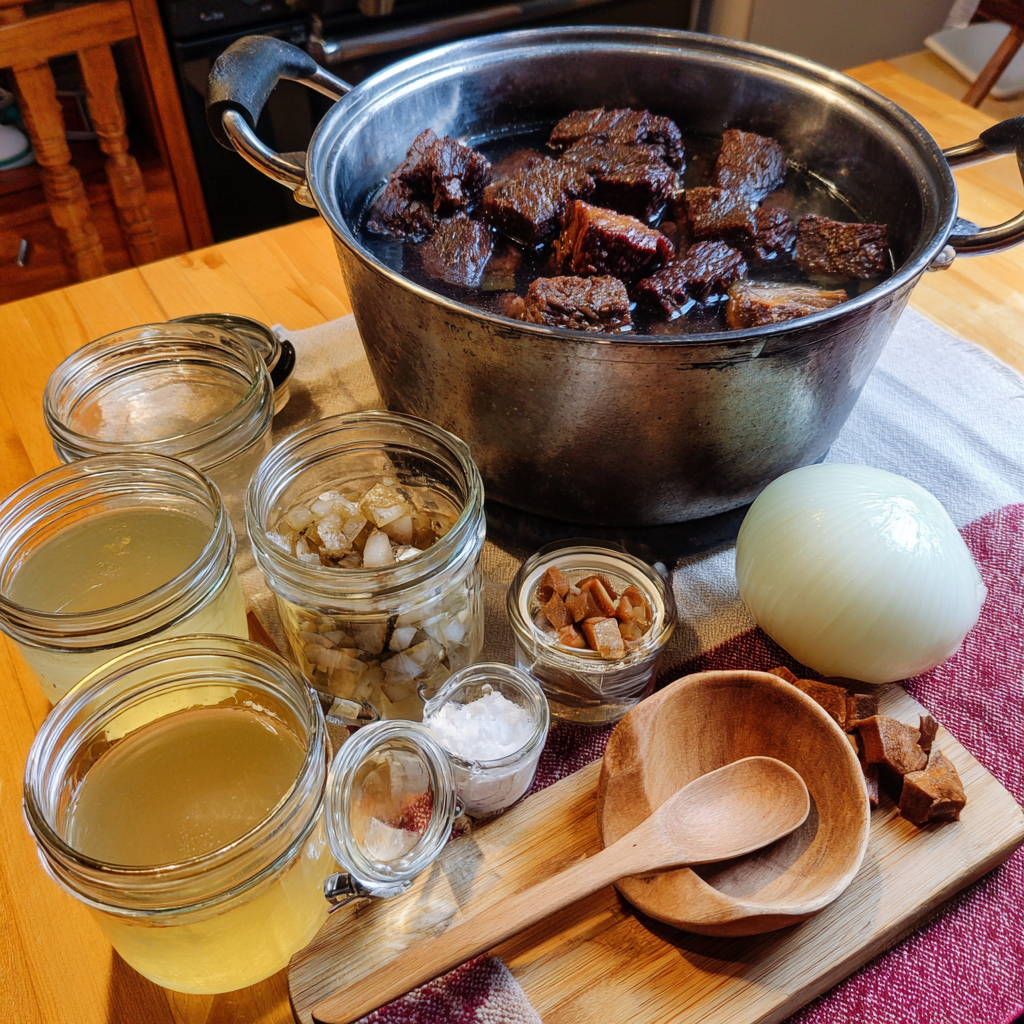 Rinderfett ausbraten