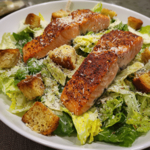 Salmon Caesar Salad