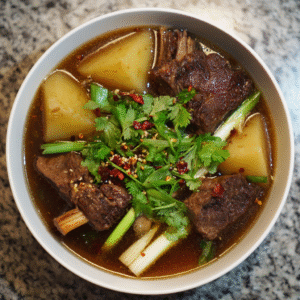 Short-Rib-Suppe