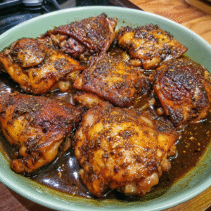 Ofen-Hühnchen Adobo