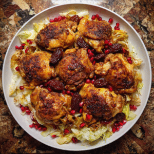 Marokkanisches Gewürz hähnchen