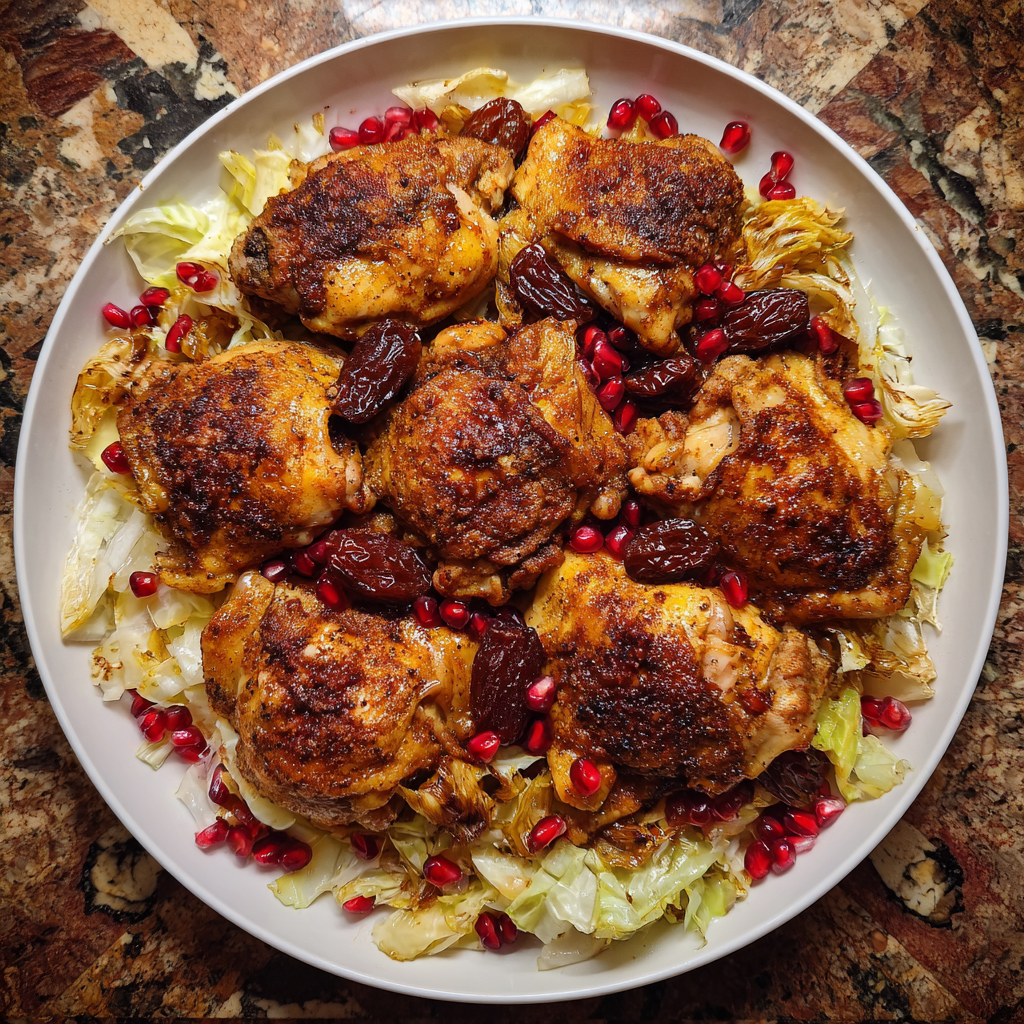 Marokkanisches Gewürz hähnchen