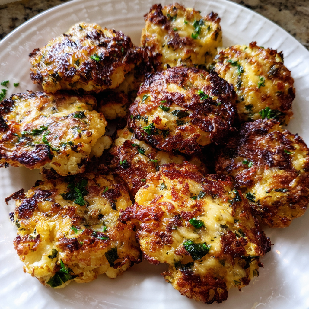 Blumenkohl-Käse-Medaillons