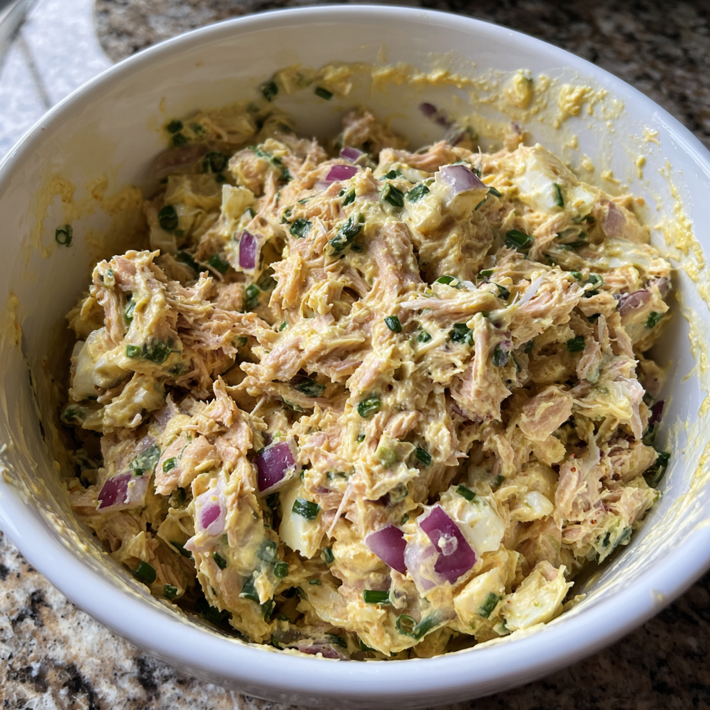 Thunfisch-Curry-Salat