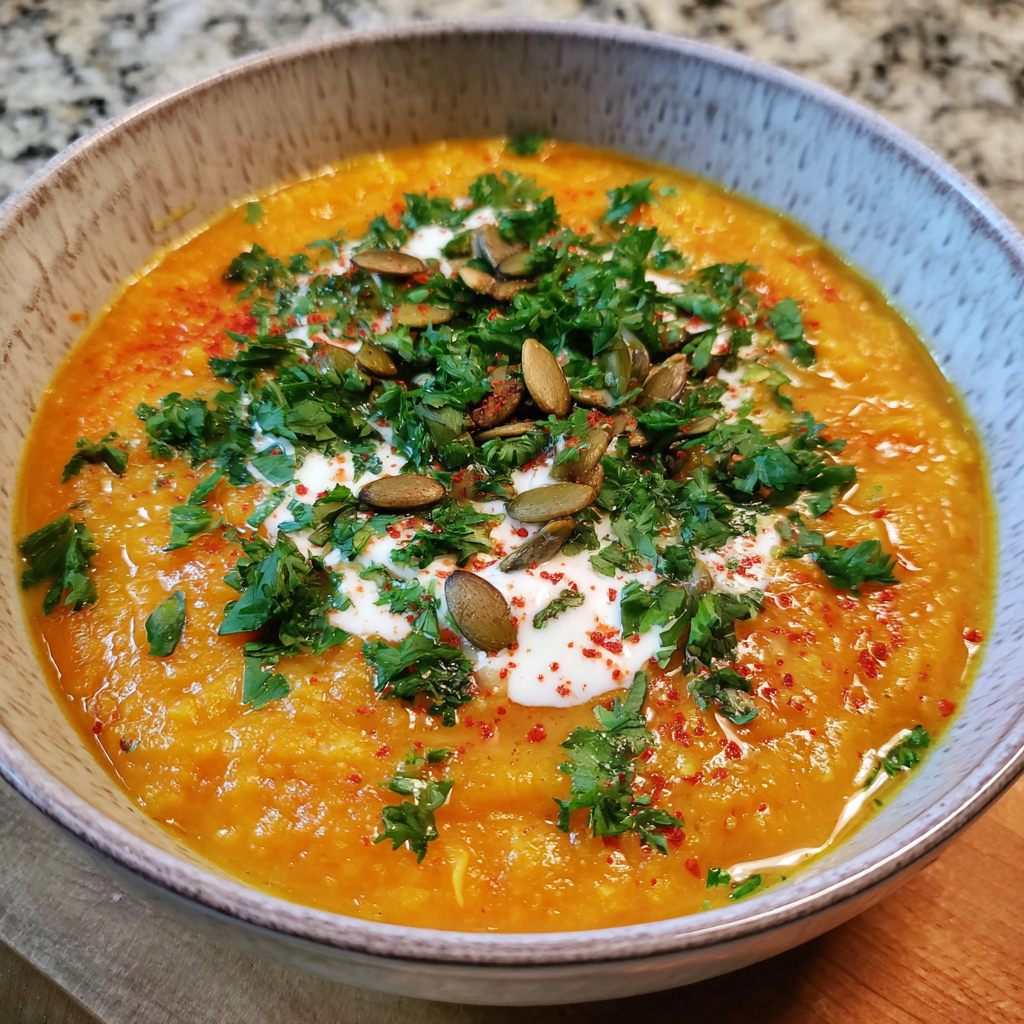 Gesunde Karottensuppe