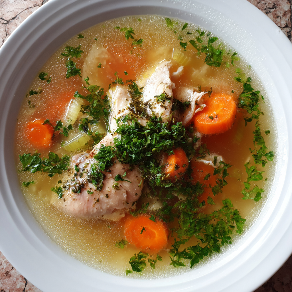 Hühnersuppe – Ganz ohne Chemie, einfach und gut