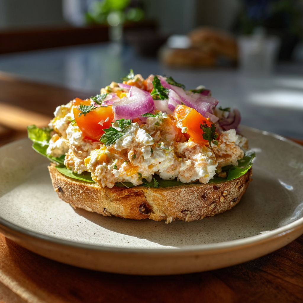 Mehrkornbrötchen mit Thunfisch-Feta-Füllung – Der perfekte Snack für zwischendurch