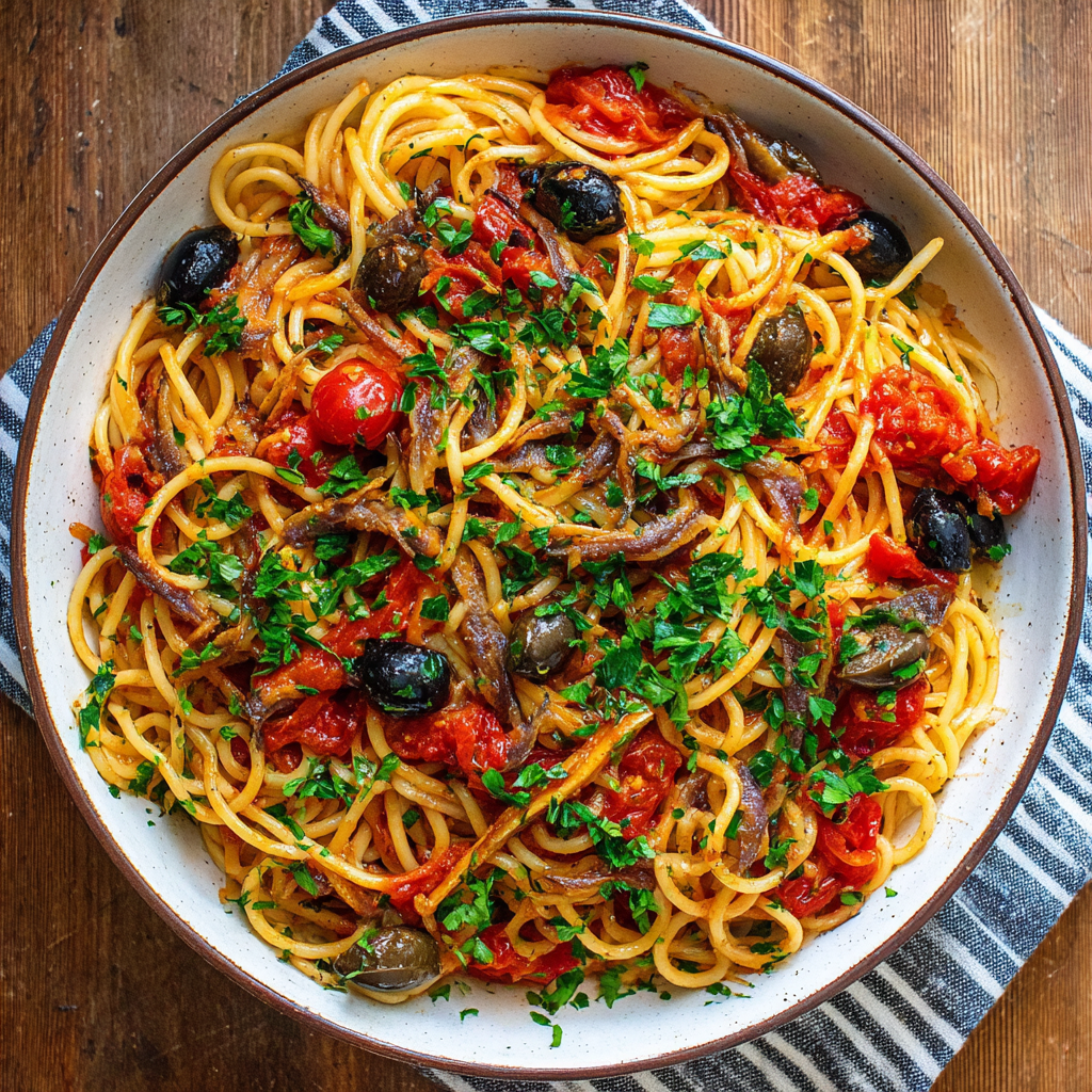 Pasta alla Puttanesca