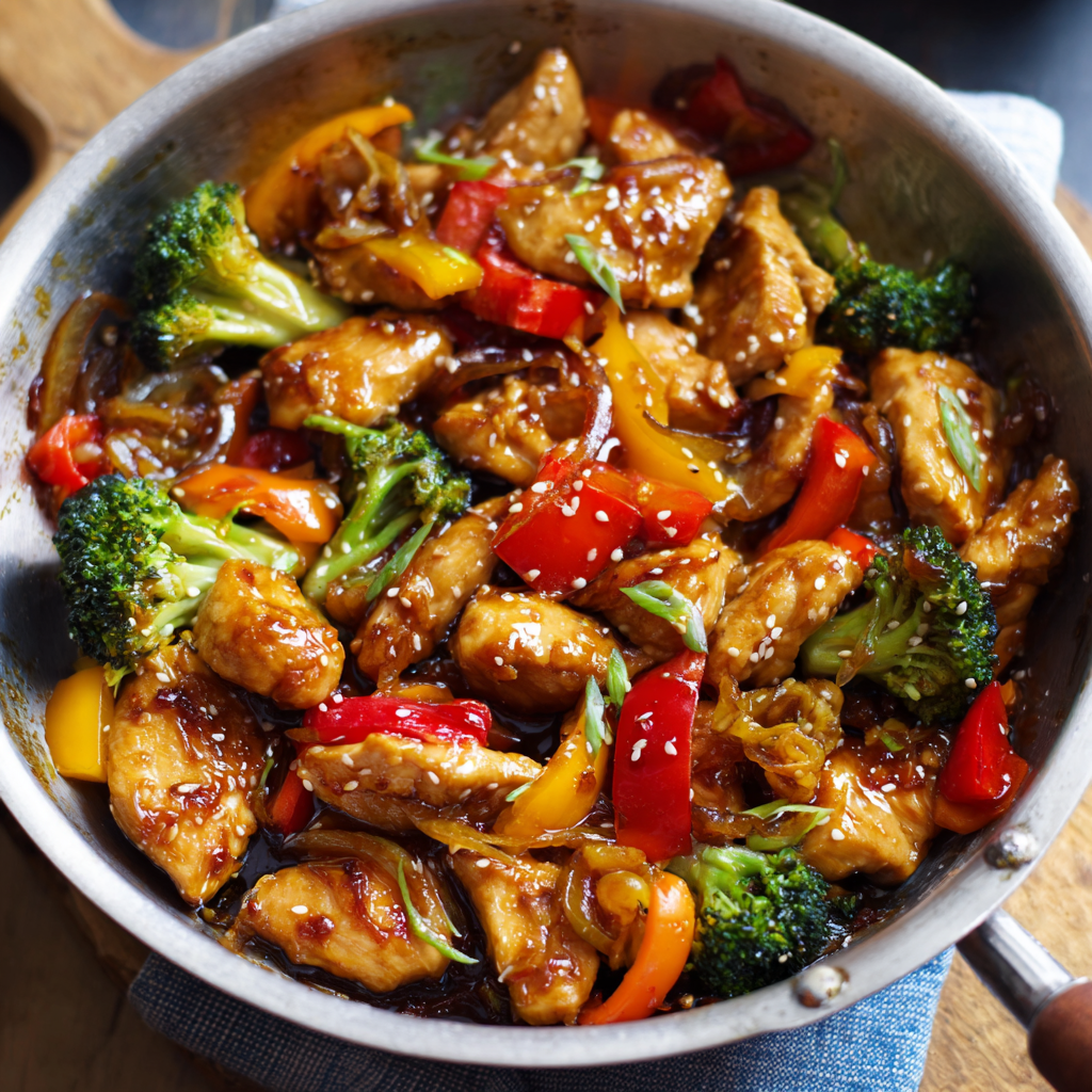 Schnelles Ingwer-Huhn